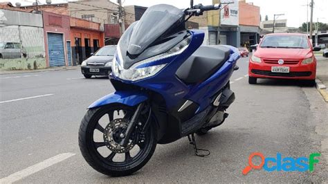 Honda Pcx 150dlx Azul 2022 150 Gasolina Em Brasil Clasf Veiculos