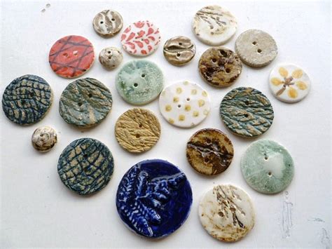 Making Ceramic Buttons Artison