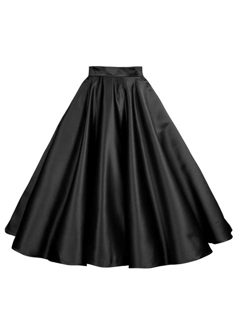 S Or Earlier Black Long Circle Skirt Houston Mall