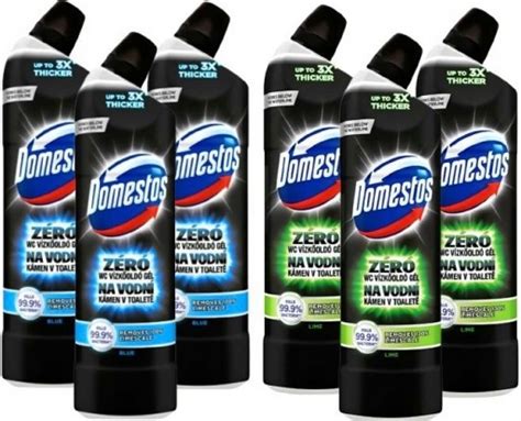 Domestos Zero Blue Lime żel do WC zestaw 6 x 750ml 15106906604 Allegro pl