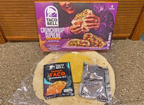 Taco Bells Crunchwrap Supreme Kit Is Better Than The Real Thing