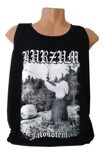 Camiseta Burzum Filosofem Regata Camiseta Black Metal MercadoLivre