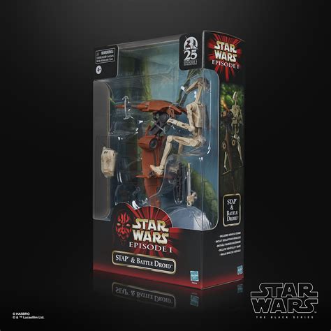 Slideshow Star Wars The Black Series Stap And Battle Droid Figure