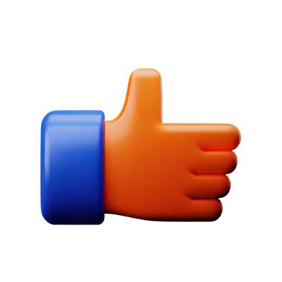 Thumbs Up Emoji PNGs for Free Download