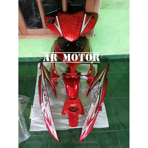 Jual Full Body Halus Vario Cw Old Lama Merah Maroon Plus Striping