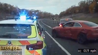 West Midlands Car Chase Video Shows Drug Dealers Undertake Traffic In