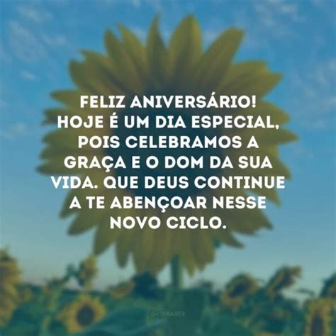 40 frases de feliz aniversário Deus para celebrar o dom da vida