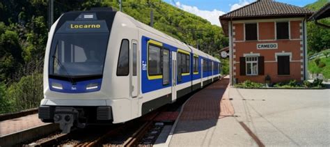 Stadler Costruir Nuovi Treni Per La Ferrovia Delle Centovalli