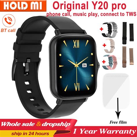 Y Pro Woman Smart Watch Bt Call Customs Watach Face Music Play