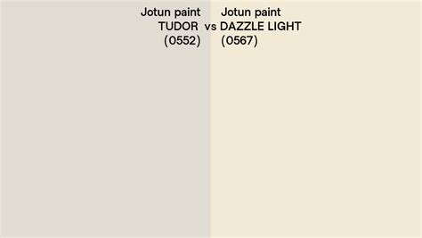 Jotun Paint Tudor Vs Dazzle Light Side By Side Comparison