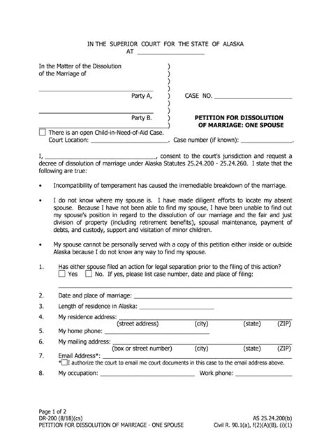 Of MARRIAGE ONE SPOUSE Form Fill Out And Sign Printable PDF Template