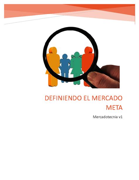 Mercado Meta Mercadotecnia Uveg Definiendo El Mercado Meta