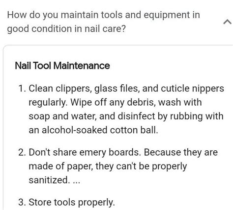 10 Ways How To Maintain Tools And Equipment On Nail Care In Good