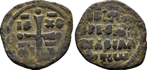 Byzantine Empire Follis Alexius I Comnenus 1081 1118 Text Ss Ma Shops