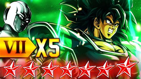 5x ZENKAI BUFFED 14 STAR DBS BROLY THE LATEST SUMMONABLE DBS BROLY