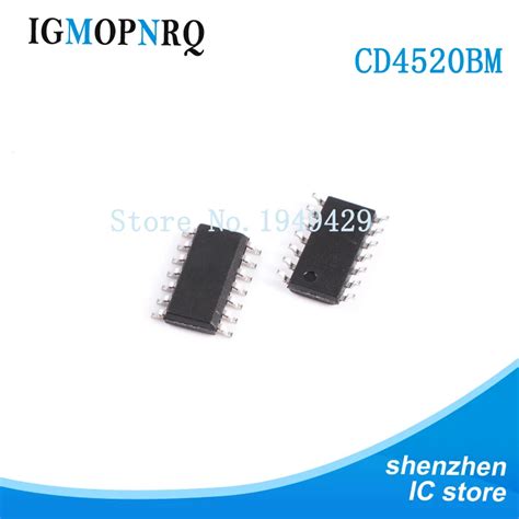 10PCS HEF4520BT SOP14 HEF4520 HCF4520 CD4520BM IC DUAL BINARY COUNTER ...