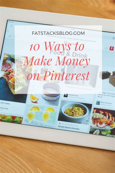 How To Make Money On Pinterest Methods