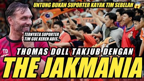 Berita Persija Hari Ini Thomas Doll Kagum Dengan Aksi Jakmania Yang