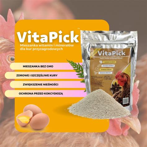 VitaPick 2 kg Witaminy minerały dla kur niosek Skrzydlate pl