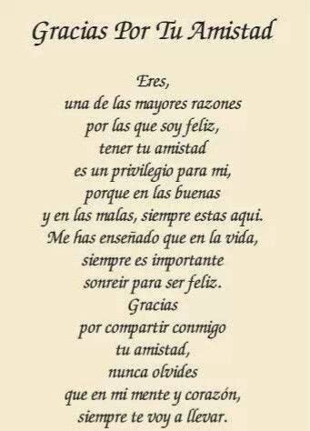 Pin De Aid Lucero En Amor Poemas Para Un Amigo Frases De Amistad