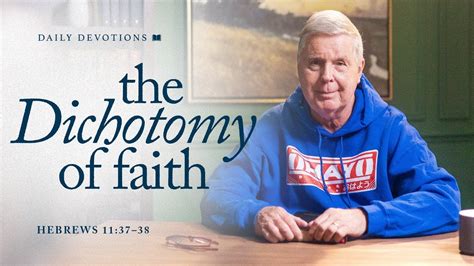 The Dichotomy Of Faith Hebrews Pastor Jim Cymbala The