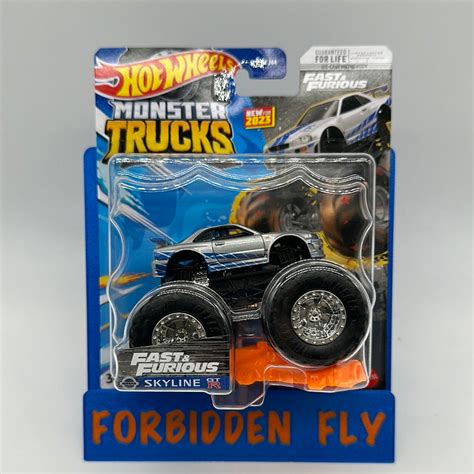 Hot Wheels Monster Trucks - 2023 Fast & Furious Nissan Skyline GT-R (R – Forbidden Fly