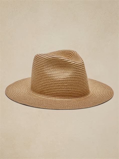 Straw Fedora Banana Republic Factory