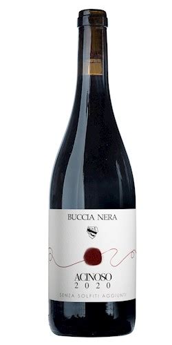 Buccia Nera Acinoso Senza Solfiti Aggiunti In Vendita Vino