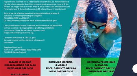 Xiv Trofeo Del Tricolore Nuoto