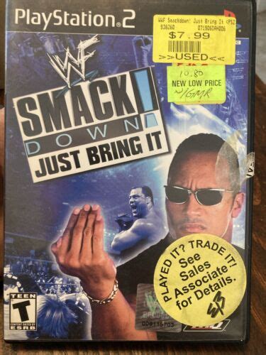 Wwe Smackdown Just Bring It Greatest Hits Sony Playstation