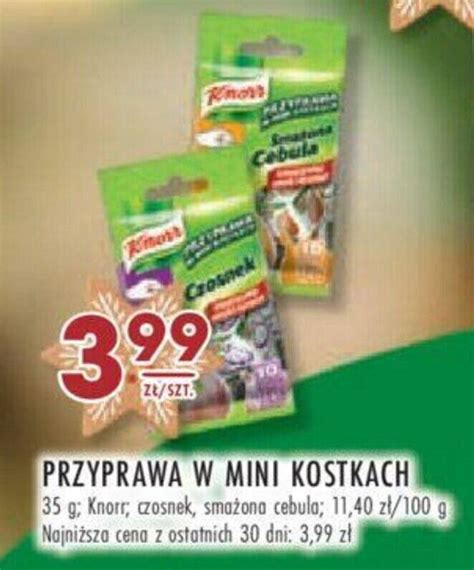 Promocja Przyprawa W Mini Kostkach G Knorr W Stokrotka