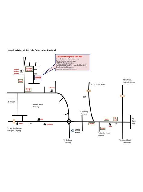 Tozzhin Enterprise Sdn Bhd Panpages Malaysia