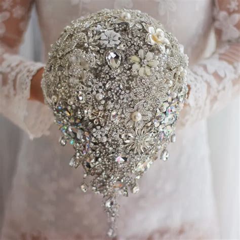 Buy Handmade Silver Brooch Bouquet High End Custom