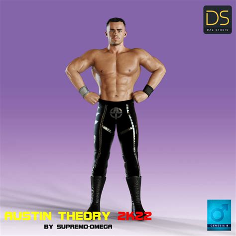 Austin Theory 2k22 For G8 Male Daz Content By Supremoomega