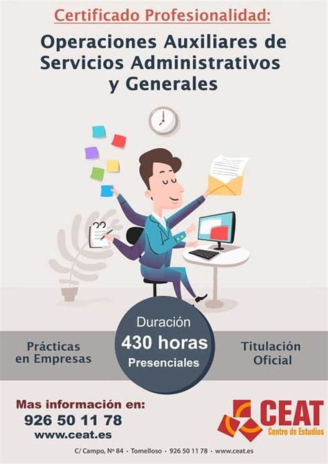 Operaciones Auxiliares De Servicios Administrativos Y Generales CEAT