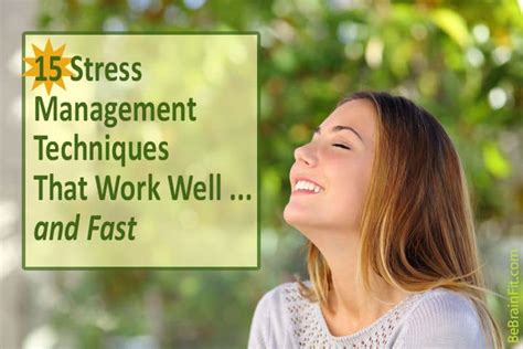 Stress Management Techniques That Work (in-depth guide) | Be Brain Fit