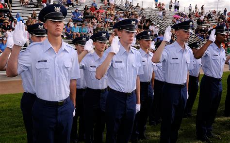 Air Force Academy Cadet Wing Accepts Class Of Air Force