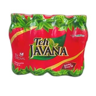 Jual Teh Javana 350ml Original 1 Pack X 12 Pcs Shopee Indonesia