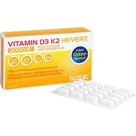 Vitamin D3 K2 Hevert Plus Calcium And Magnesium Uk Uk