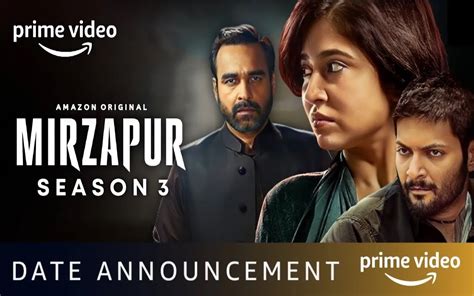 Mirzapur 3 Ott Release Date Amazon Prime Video 2024