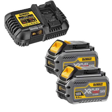 Dewalt Dcb V V Xr Flexvolt Ah Battery Twin Pack Dcb Fast