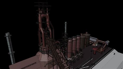 Blast Furnace - 3D Model by ennuishao