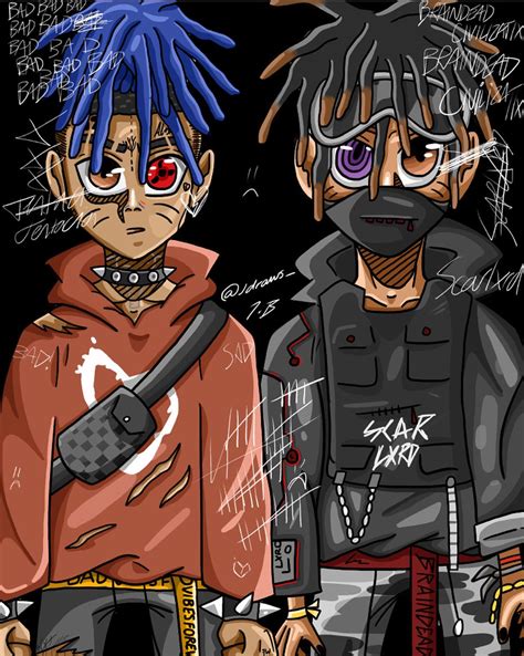 Xxxkayden Anime Rapper Swag Cartoon Rapper Art