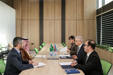 Azerbaijan Saudi Arabia Discuss Prospects For Cooperation In Field Of