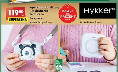 Promocja Drukarka Termiczna Dla Dzieci Hykker W Biedronka