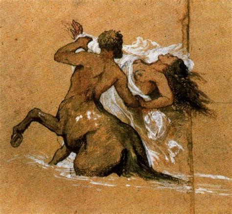 Centaur And Nymph Arnold B Cklin Wikiart Org