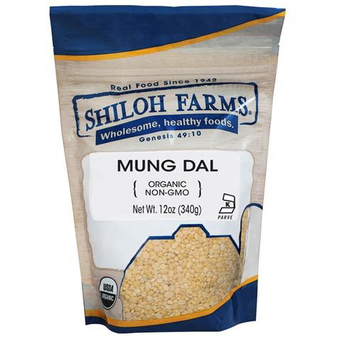 Mung Dal Organic Non Gmo Shiloh Farms