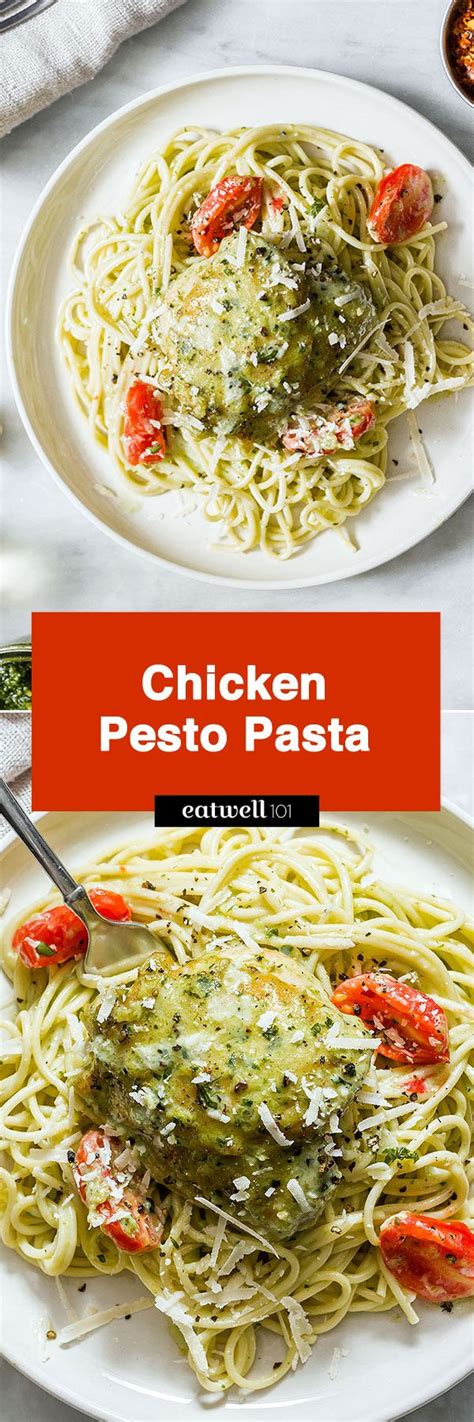 Chicken Pesto Pasta Recipe — Eatwell101