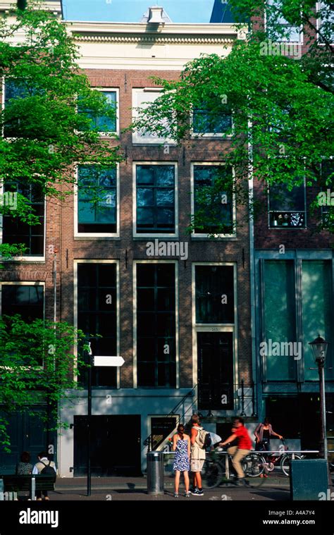 Anne Frank house / Amsterdam Stock Photo - Alamy