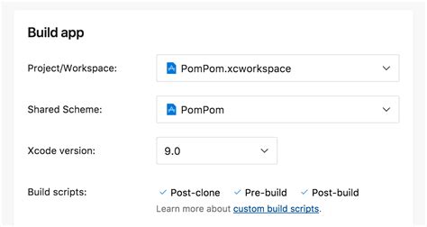 Build Scripts Visual Studio App Center Microsoft Learn